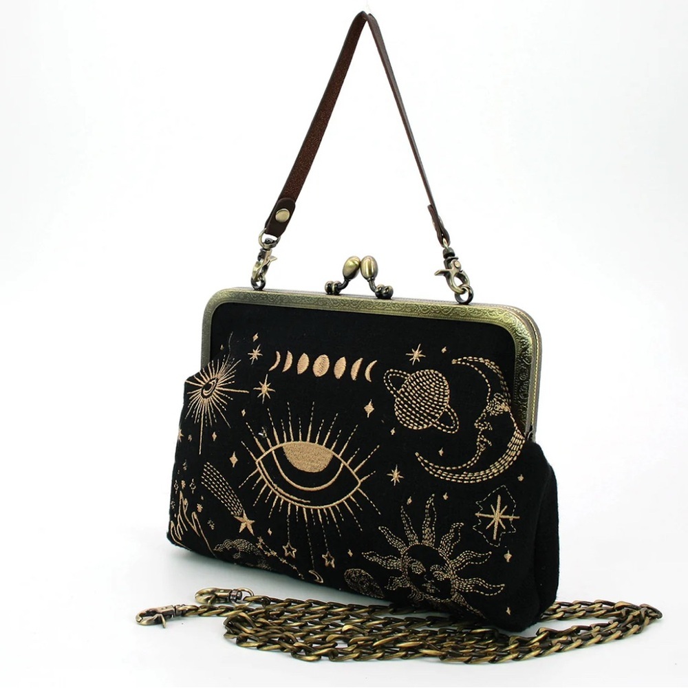 Celestial Kisslock Bag NWOT​ - Picture 2 of 3